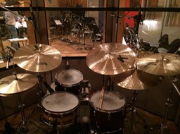 Cherico cymbal setup with Jack Cooper Recording